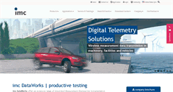 Desktop Screenshot of imcdataworks.com