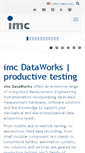 Mobile Screenshot of imcdataworks.com
